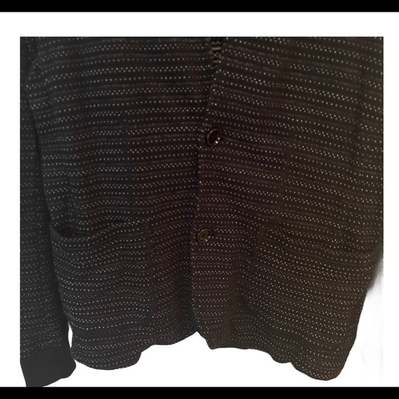 A/X ARMANI EXCHANGE  Pinstripe Cardigan Sweater - Picture 4 of 8